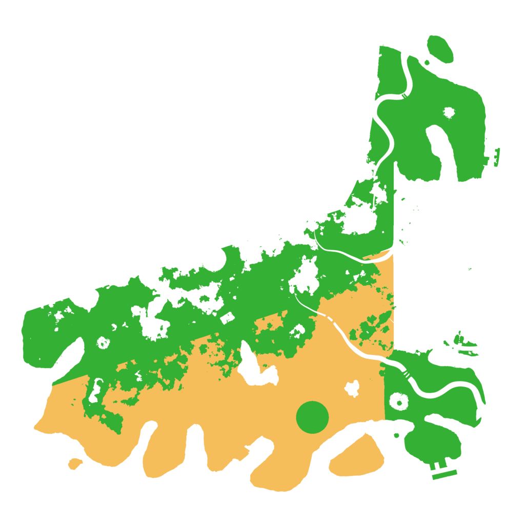 Biome Rust Map: Procedural Map, Size: 4250, Seed: 1520435080