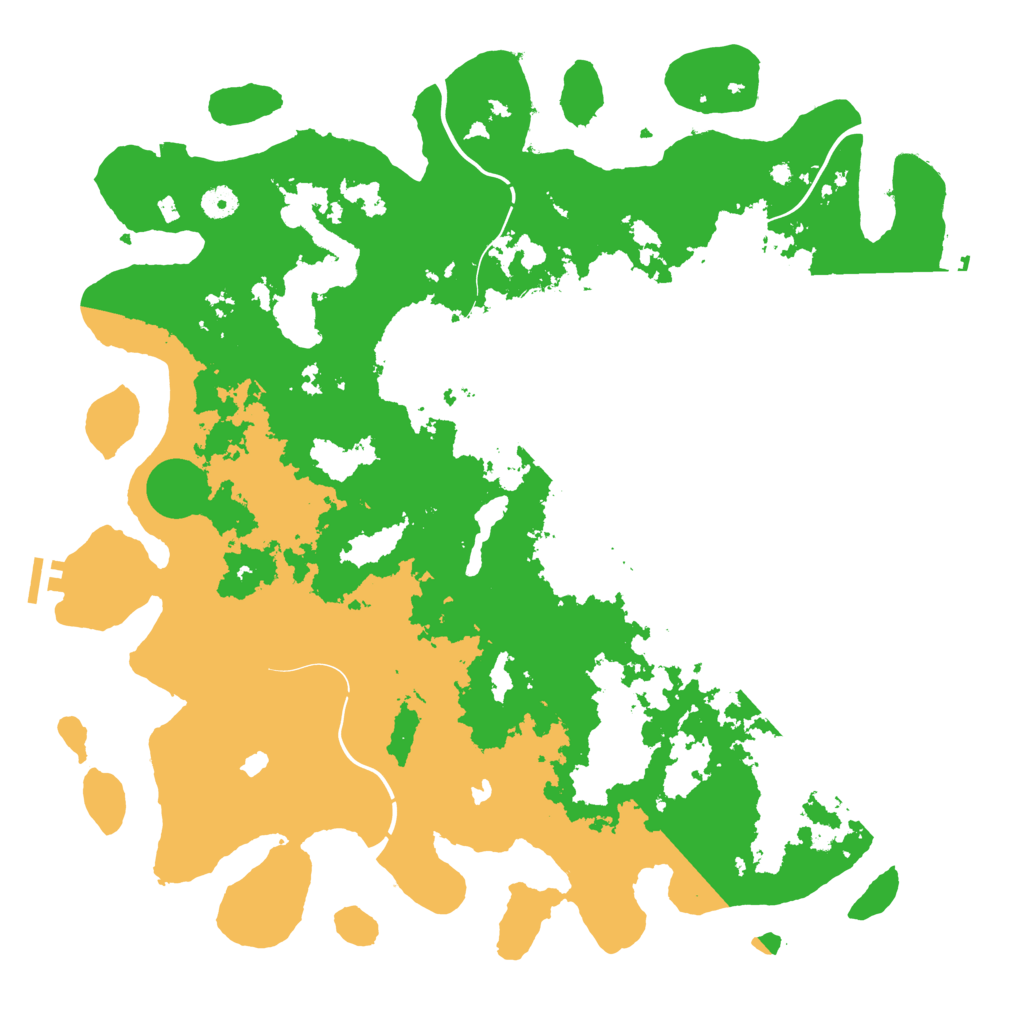 Biome Rust Map: Procedural Map, Size: 4500, Seed: 103555946