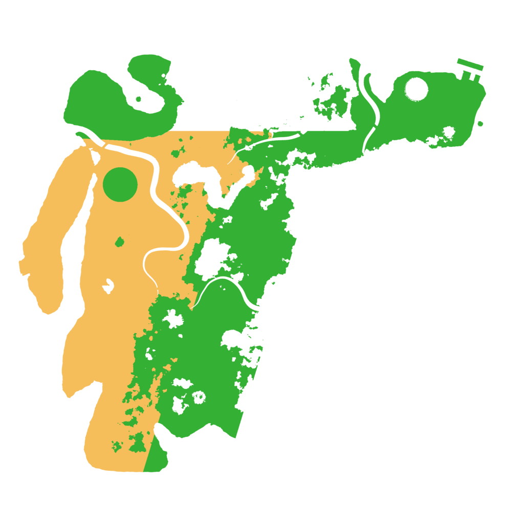 Biome Rust Map: Procedural Map, Size: 4000, Seed: 37496994