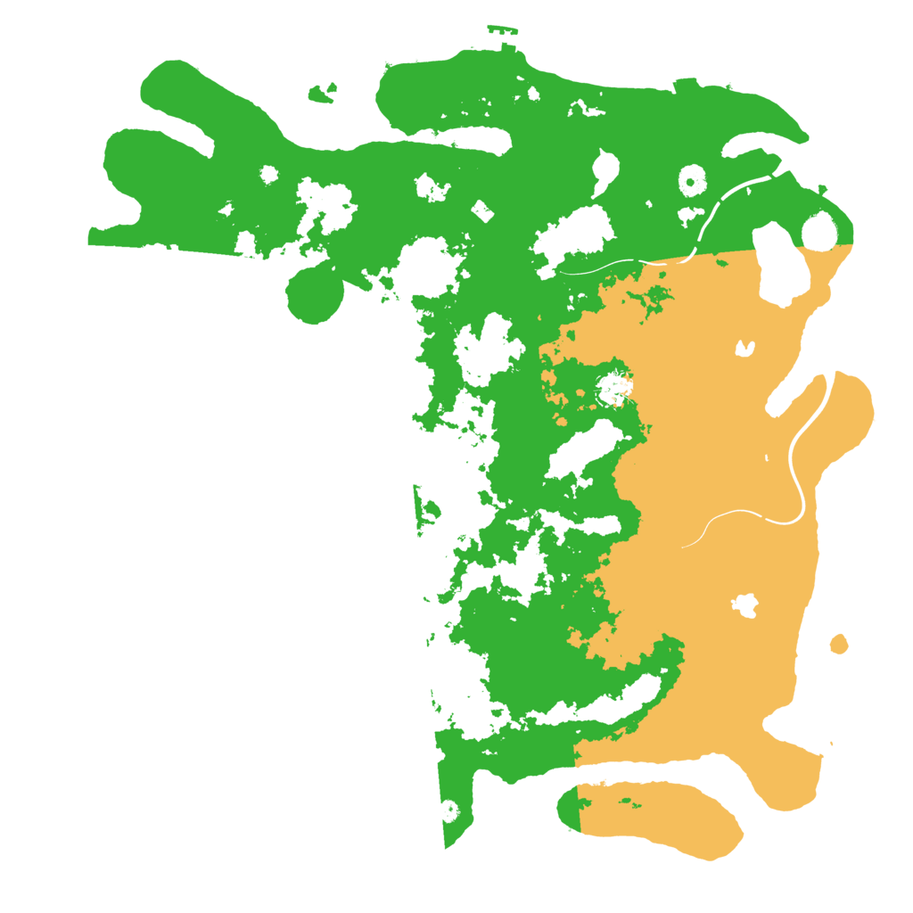 Biome Rust Map: Procedural Map, Size: 4500, Seed: 20046