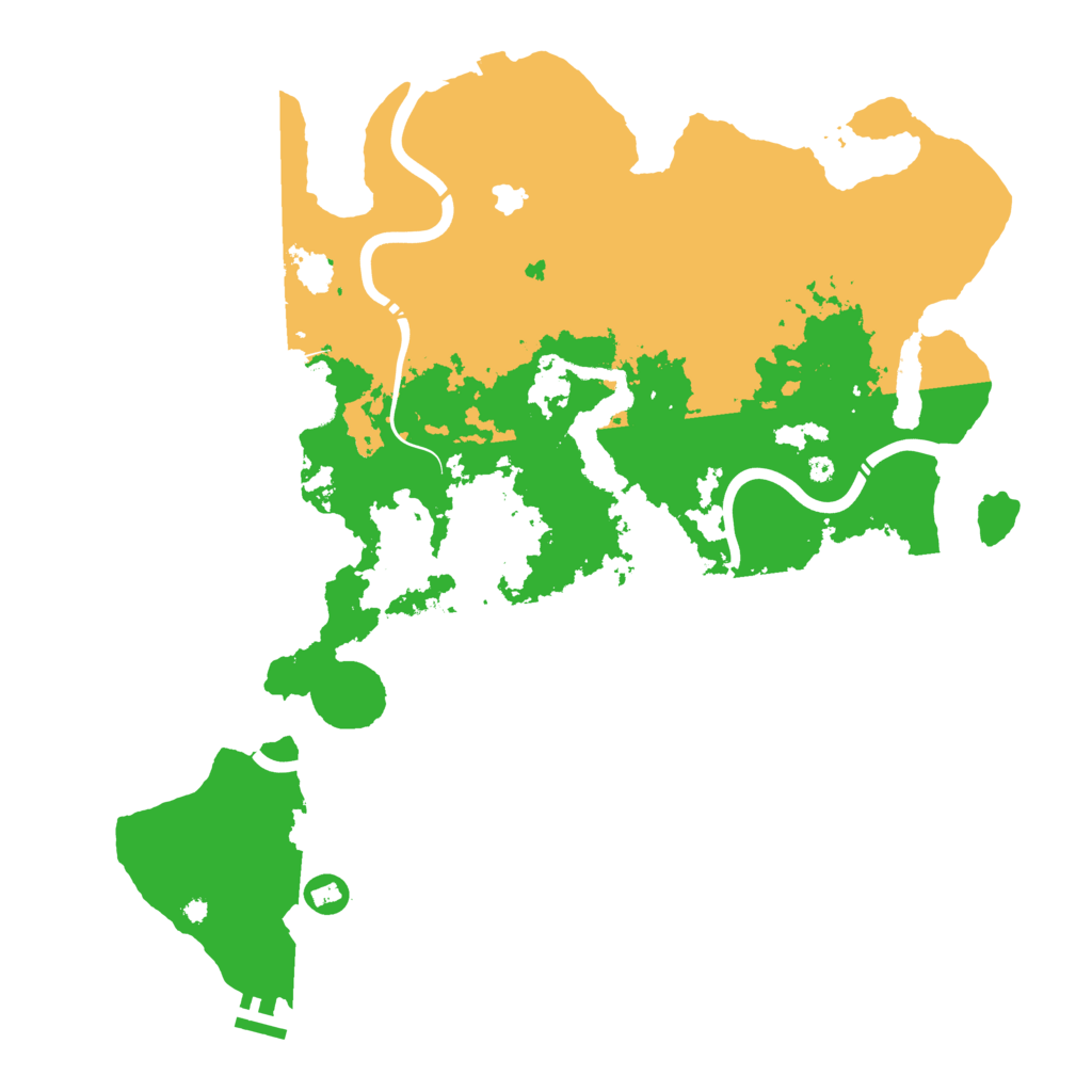 Biome Rust Map: Procedural Map, Size: 4250, Seed: 1904547184