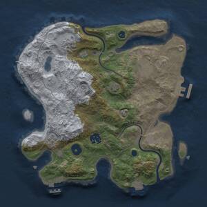 Thumbnail Rust Map: Procedural Map, Size: 2850, Seed: 67823565, 10 Monuments