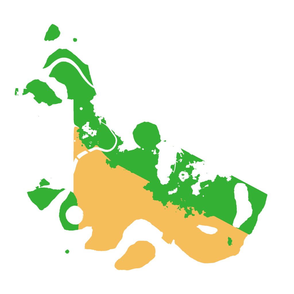 Biome Rust Map: Procedural Map, Size: 3000, Seed: 2760981