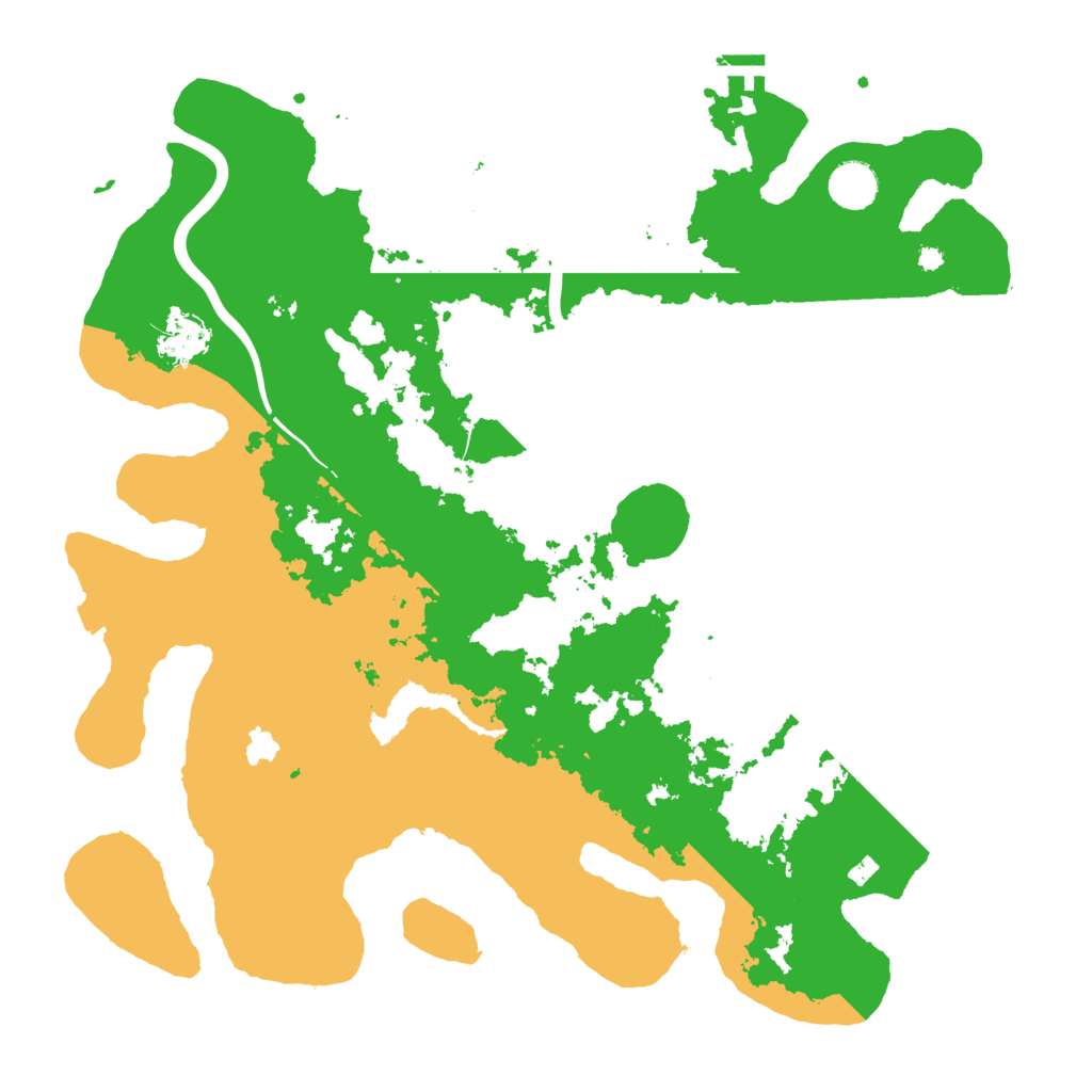 Biome Rust Map: Procedural Map, Size: 4000, Seed: 123424