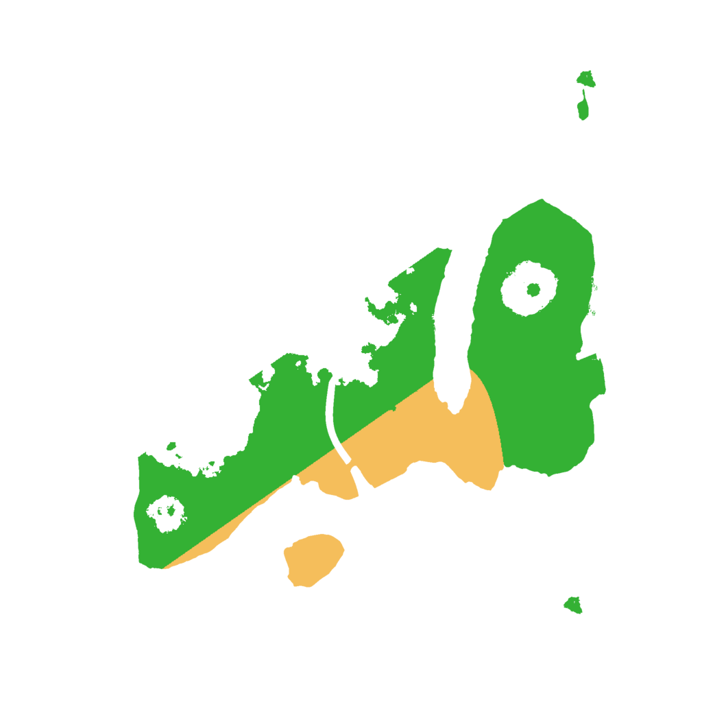 Biome Rust Map: Procedural Map, Size: 2000, Seed: 172066319