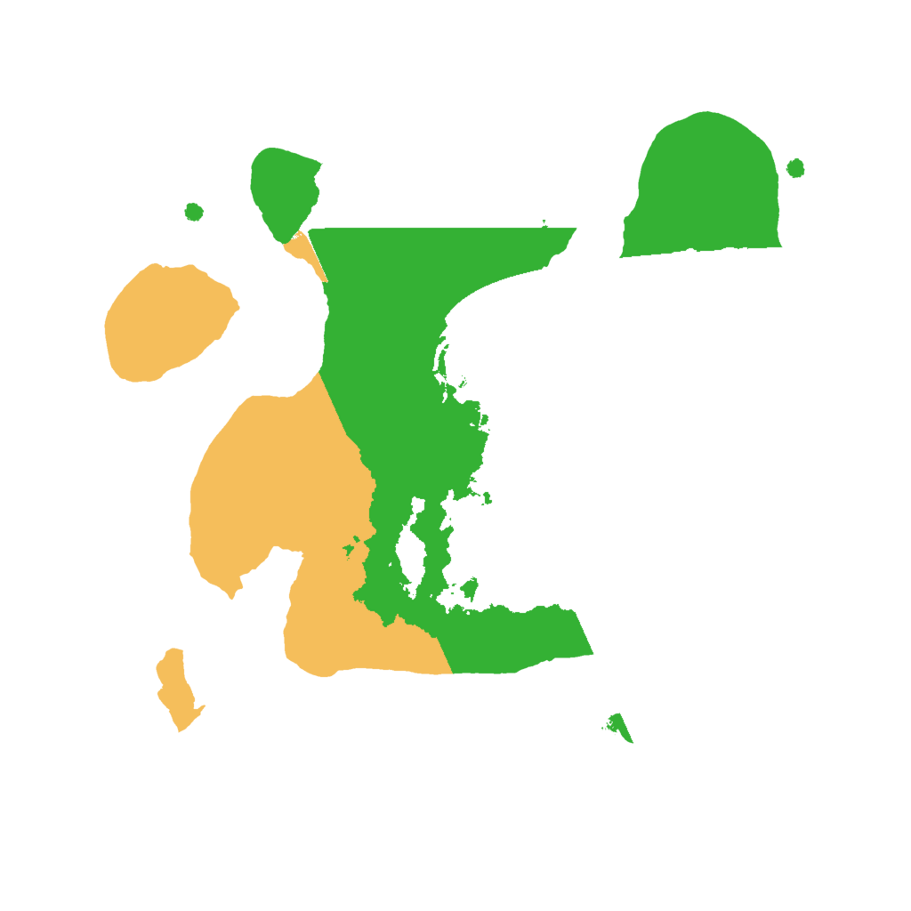 Biome Rust Map: Procedural Map, Size: 2000, Seed: 987599684