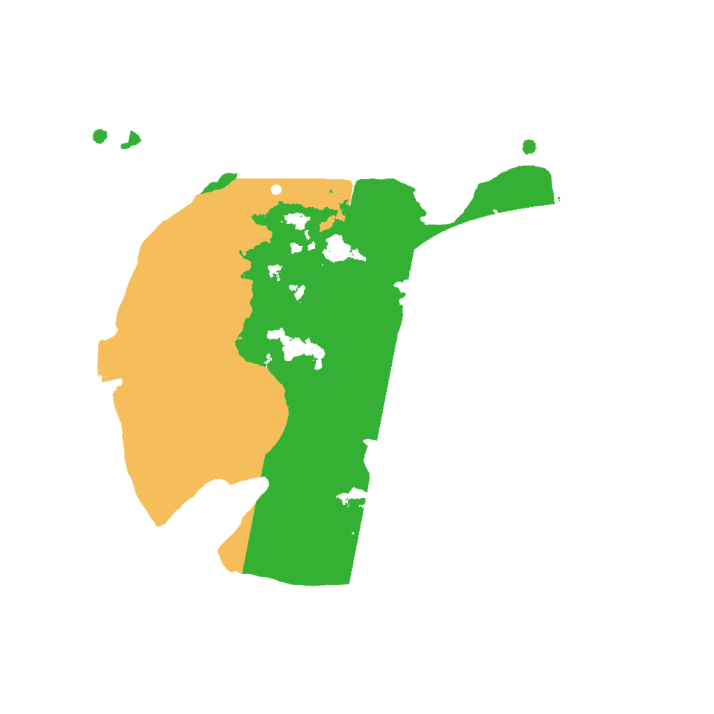 Biome Rust Map: Procedural Map, Size: 2000, Seed: 9516823