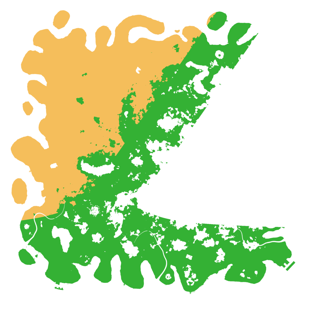 Biome Rust Map: Procedural Map, Size: 5385, Seed: 17565