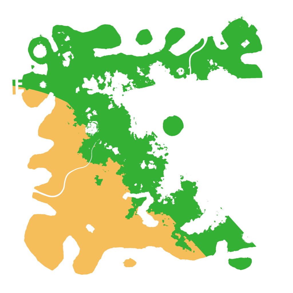 Biome Rust Map: Procedural Map, Size: 4000, Seed: 134686044