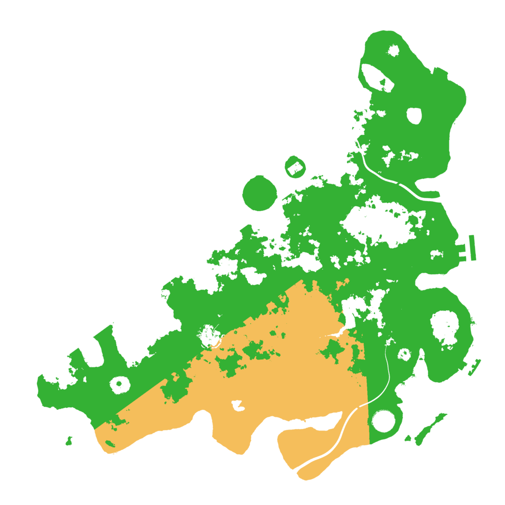 Biome Rust Map: Procedural Map, Size: 4000, Seed: 108979302