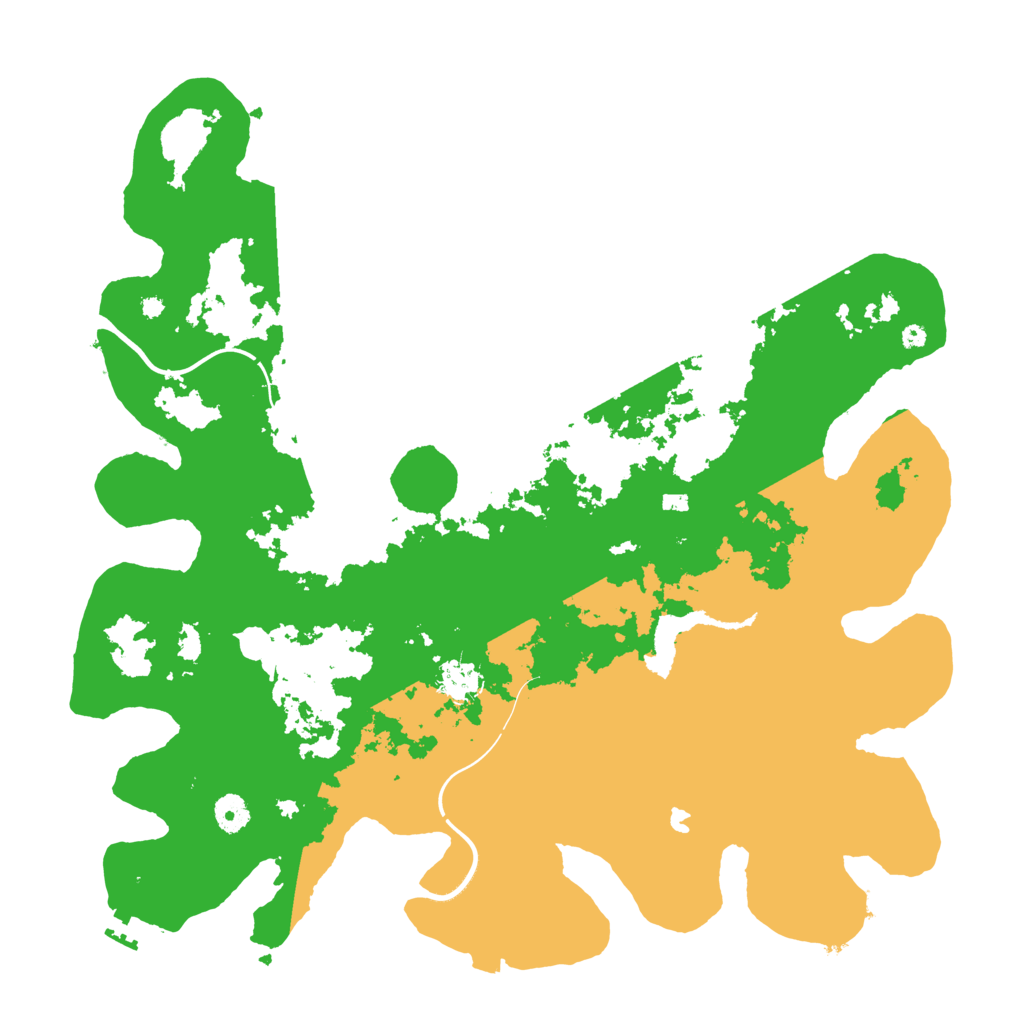 Biome Rust Map: Procedural Map, Size: 4250, Seed: 1743654257