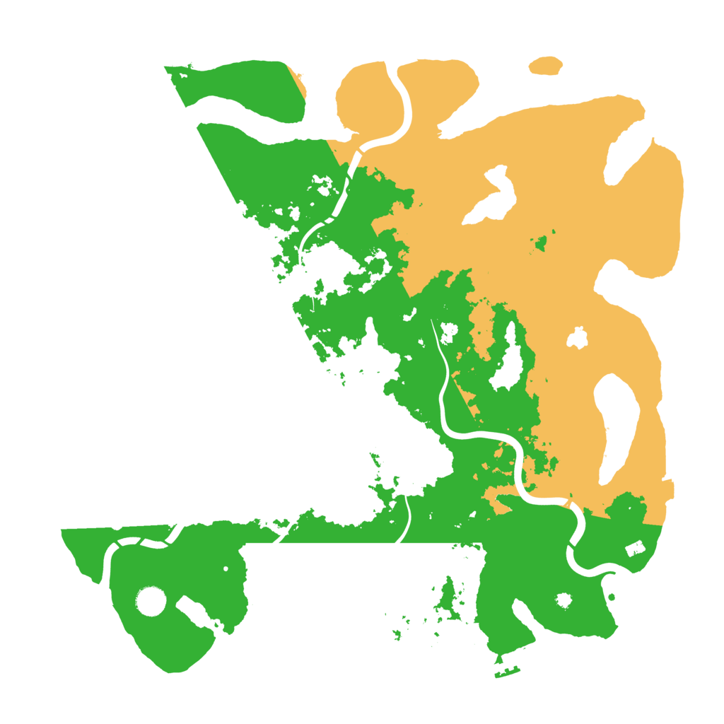 Biome Rust Map: Procedural Map, Size: 4250, Seed: 26854