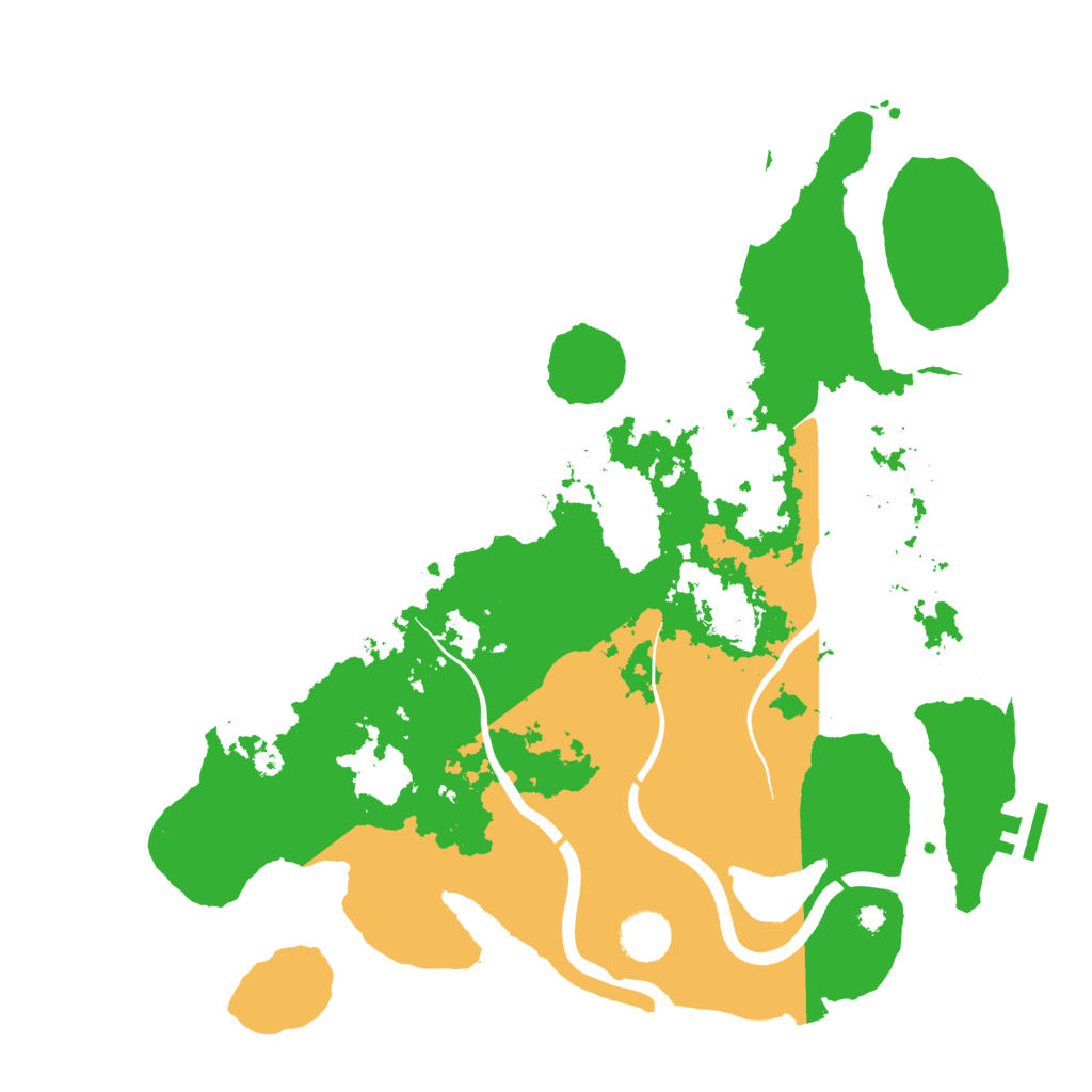 Biome Rust Map: Procedural Map, Size: 3800, Seed: 930303080