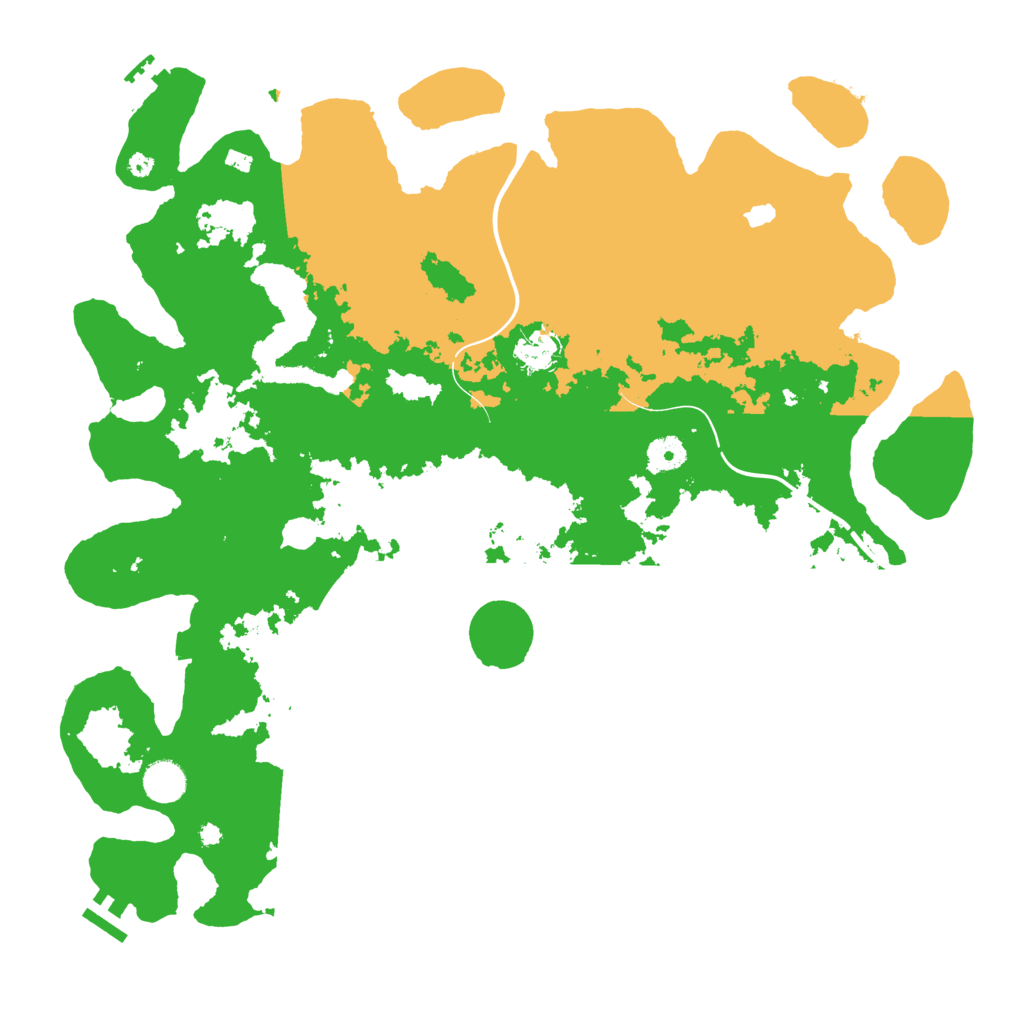 Biome Rust Map: Procedural Map, Size: 4222, Seed: 10102024