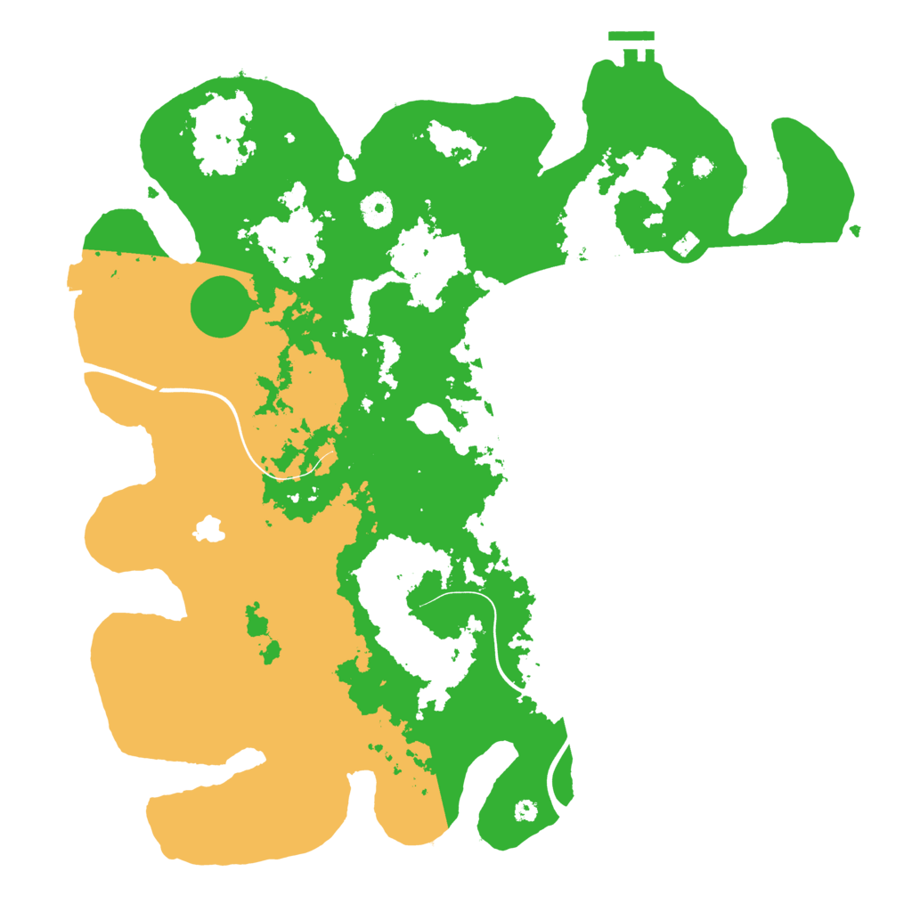 Biome Rust Map: Procedural Map, Size: 4000, Seed: 353052724