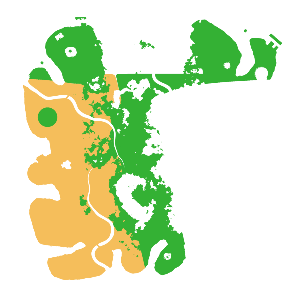 Biome Rust Map: Procedural Map, Size: 4000, Seed: 353052724