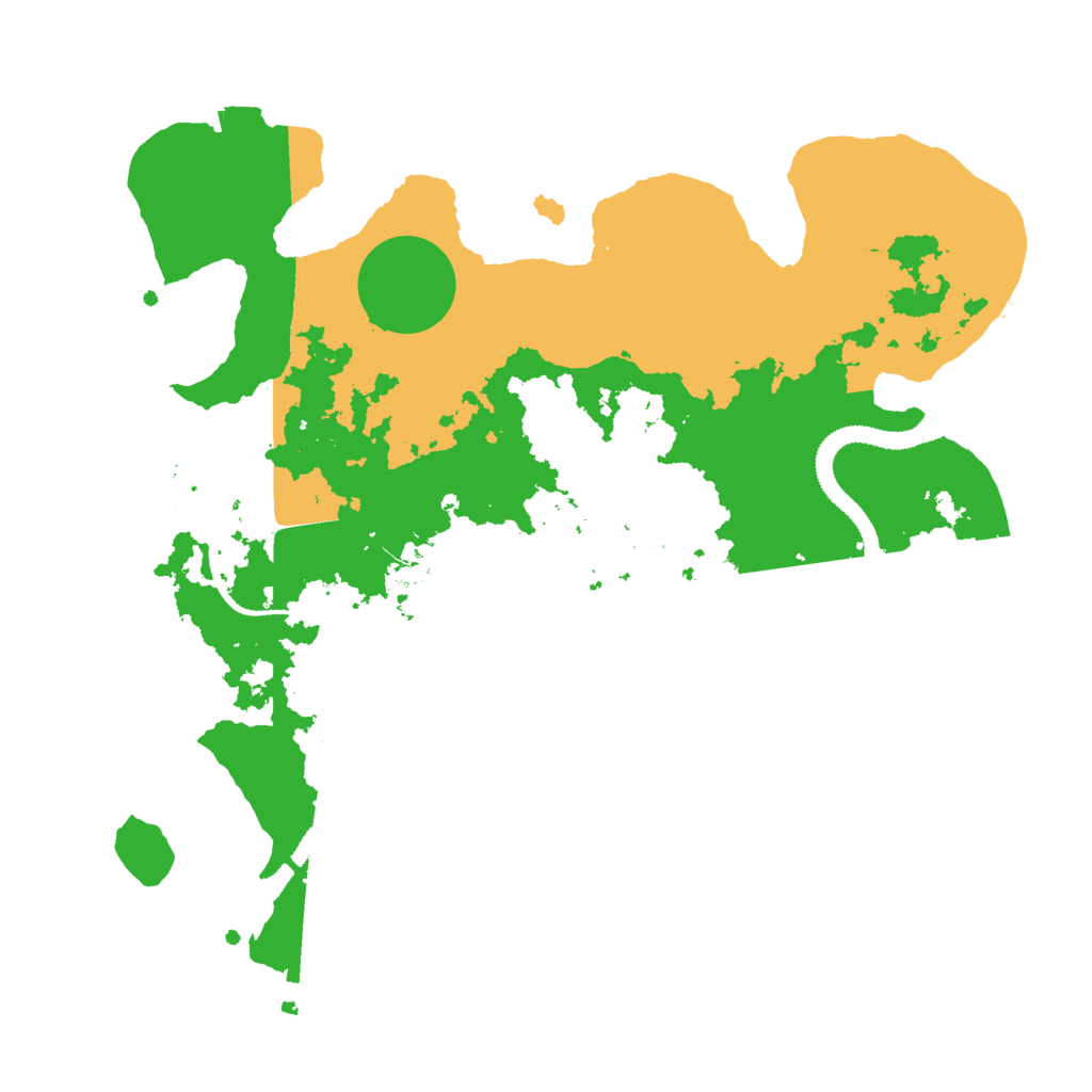 Biome Rust Map: Procedural Map, Size: 2950, Seed: 50000