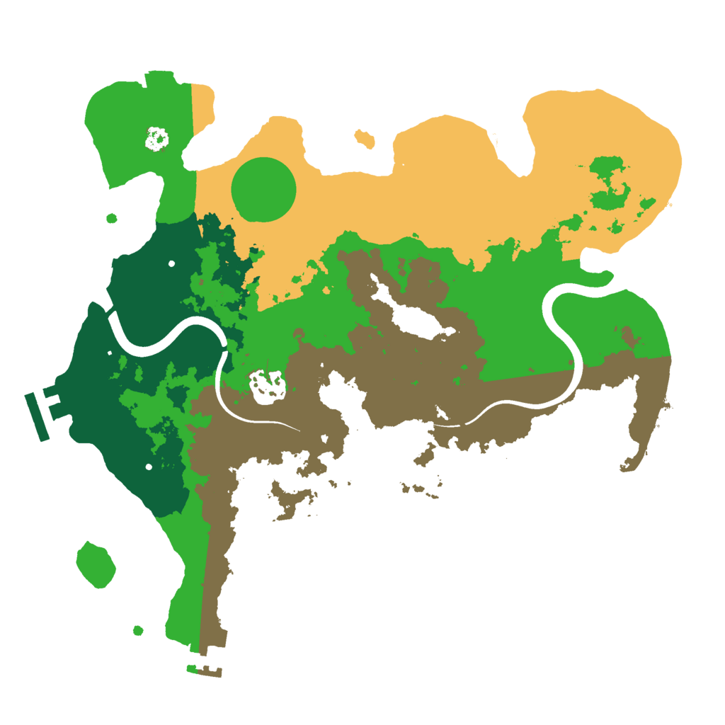 Biome Rust Map: Procedural Map, Size: 2950, Seed: 50000