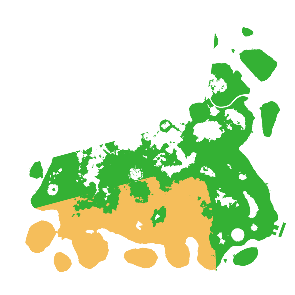 Biome Rust Map: Procedural Map, Size: 4000, Seed: 1177491473