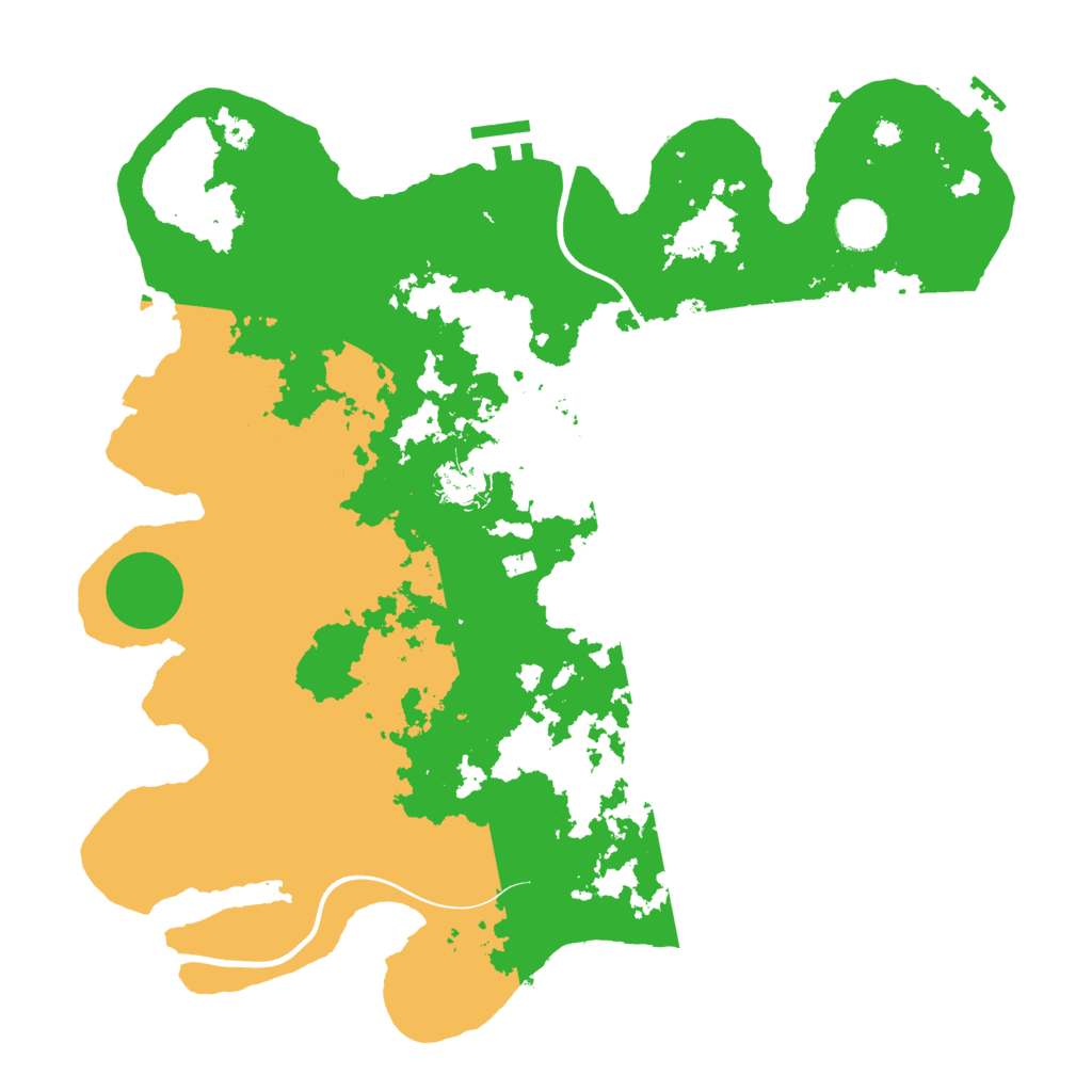 Biome Rust Map: Procedural Map, Size: 3750, Seed: 1378410954