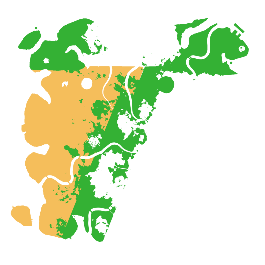 Biome Rust Map: Procedural Map, Size: 4250, Seed: 560091