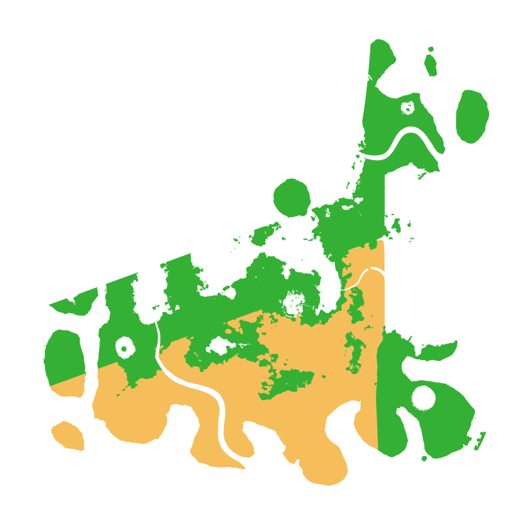 Biome Rust Map: Procedural Map, Size: 3800, Seed: 959310428