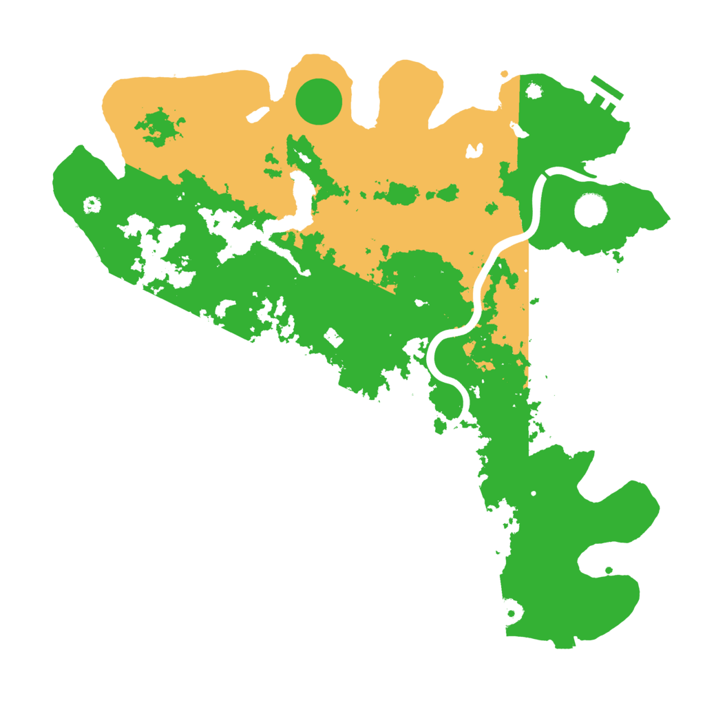 Biome Rust Map: Procedural Map, Size: 4000, Seed: 31663131