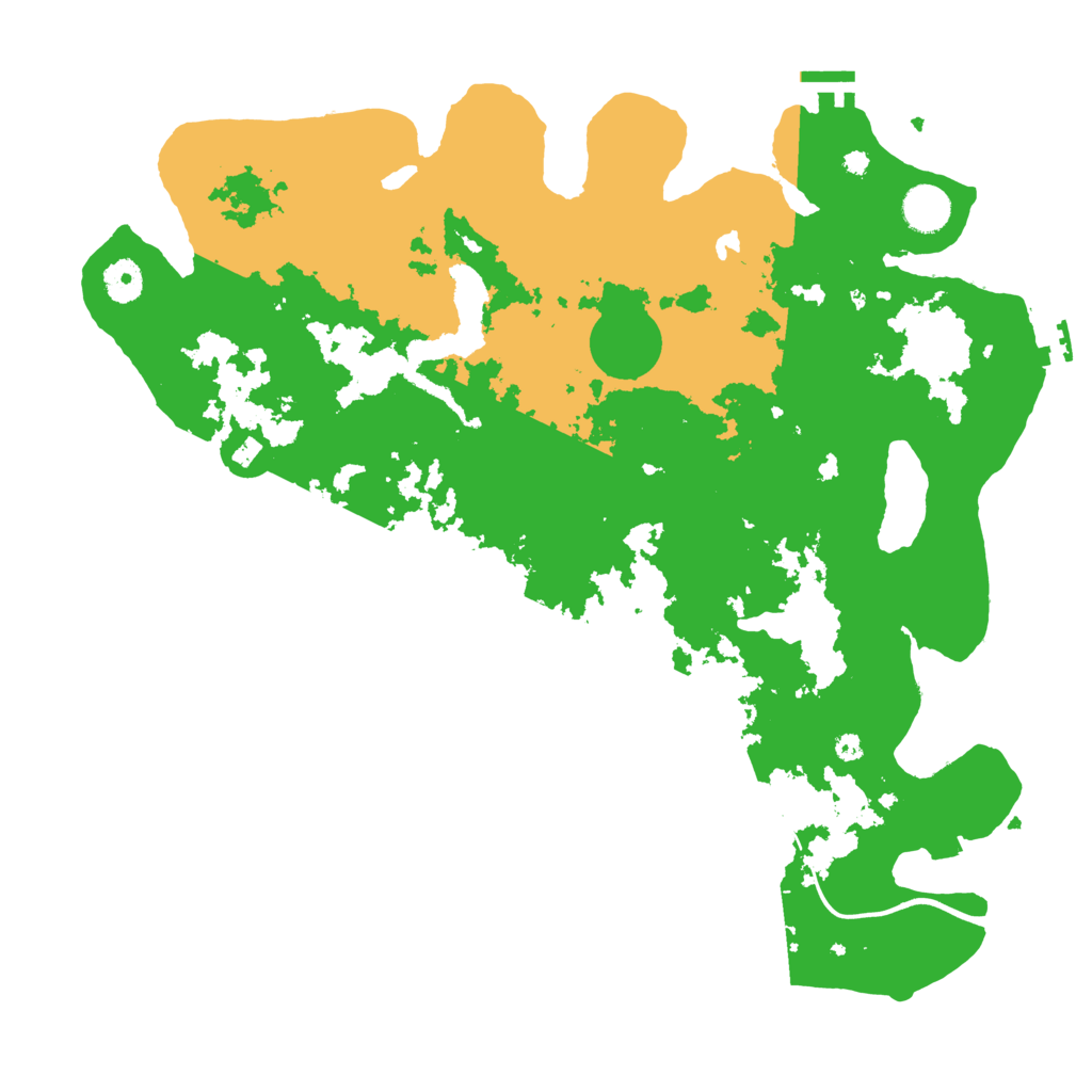 Biome Rust Map: Procedural Map, Size: 4000, Seed: 31663131