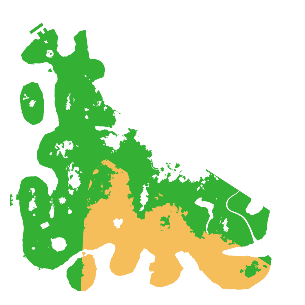 Biome Rust Map: Procedural Map, Size: 4000, Seed: 1929155561