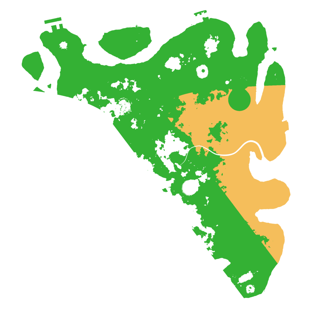 Biome Rust Map: Procedural Map, Size: 3750, Seed: 274344892