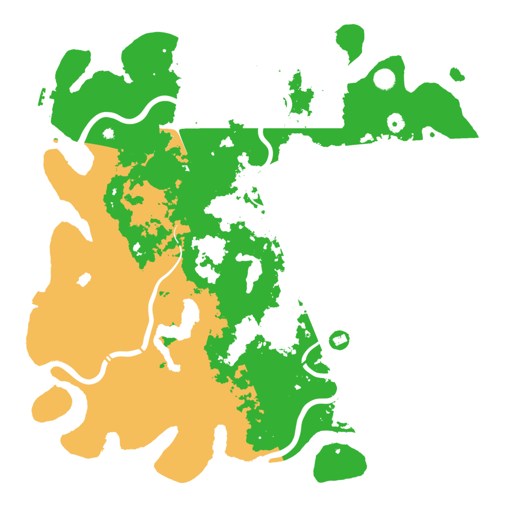 Biome Rust Map: Procedural Map, Size: 4250, Seed: 451089012