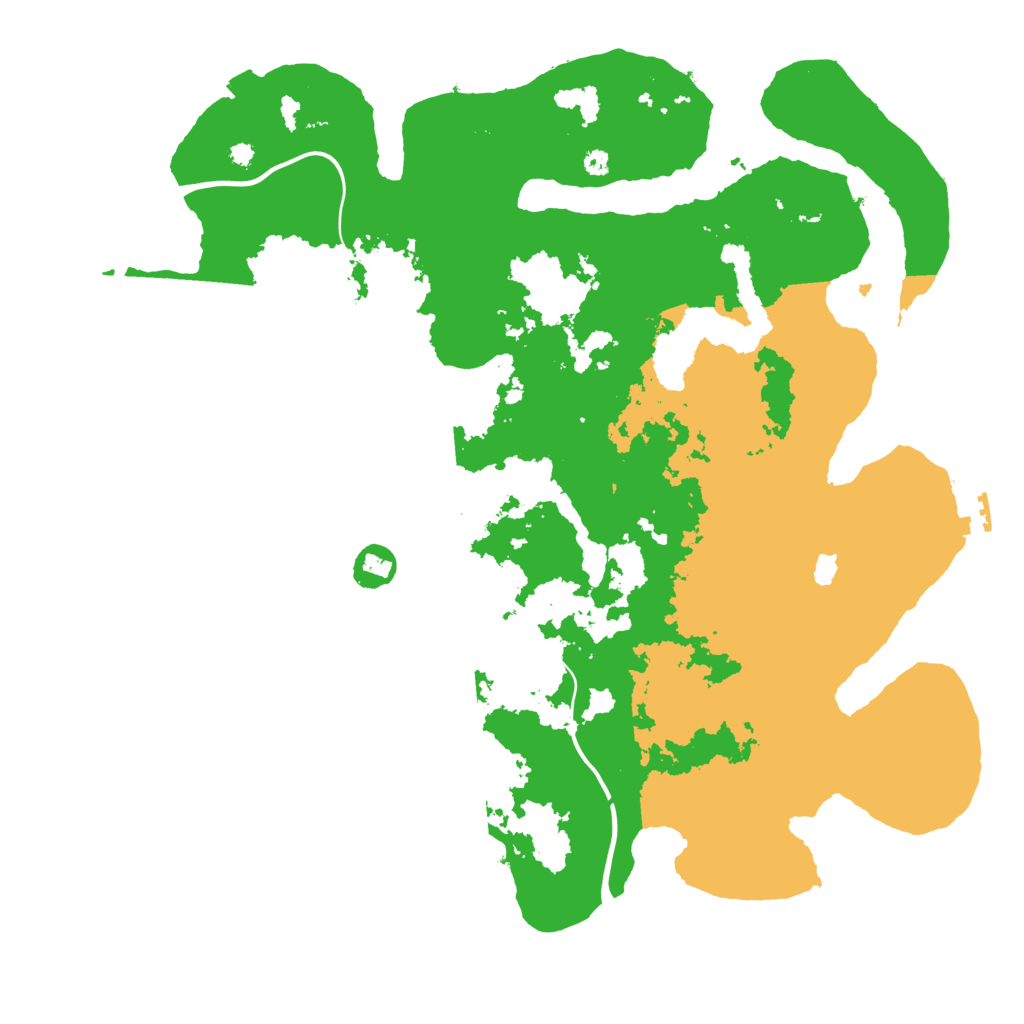 Biome Rust Map: Procedural Map, Size: 4000, Seed: 743188061