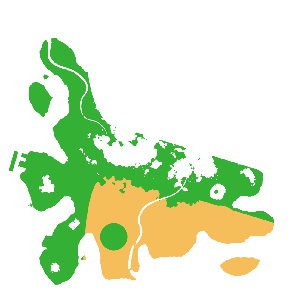 Biome Rust Map: Procedural Map, Size: 3000, Seed: 785441146