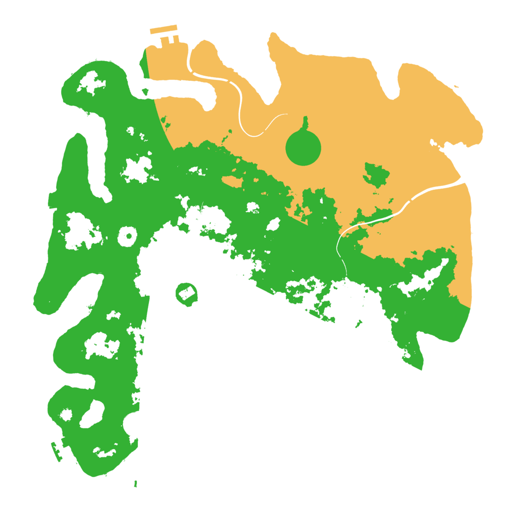 Biome Rust Map: Procedural Map, Size: 3850, Seed: 20243806