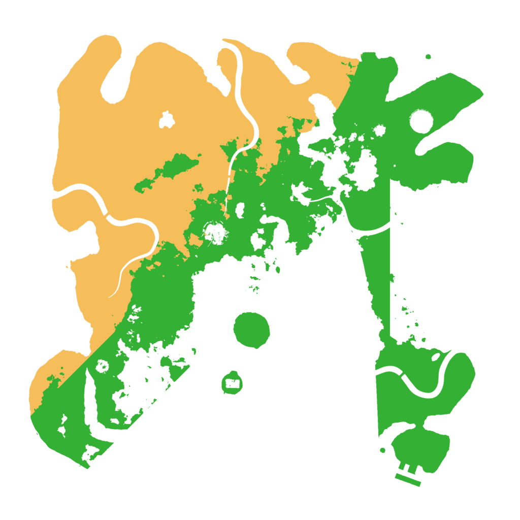 Biome Rust Map: Procedural Map, Size: 4000, Seed: 796404732