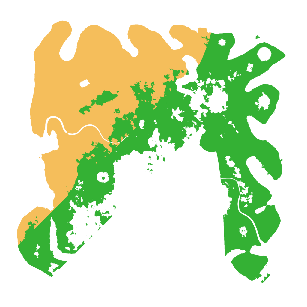 Biome Rust Map: Procedural Map, Size: 4000, Seed: 796404732