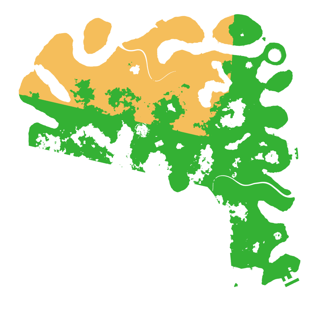 Biome Rust Map: Procedural Map, Size: 4250, Seed: 235323392
