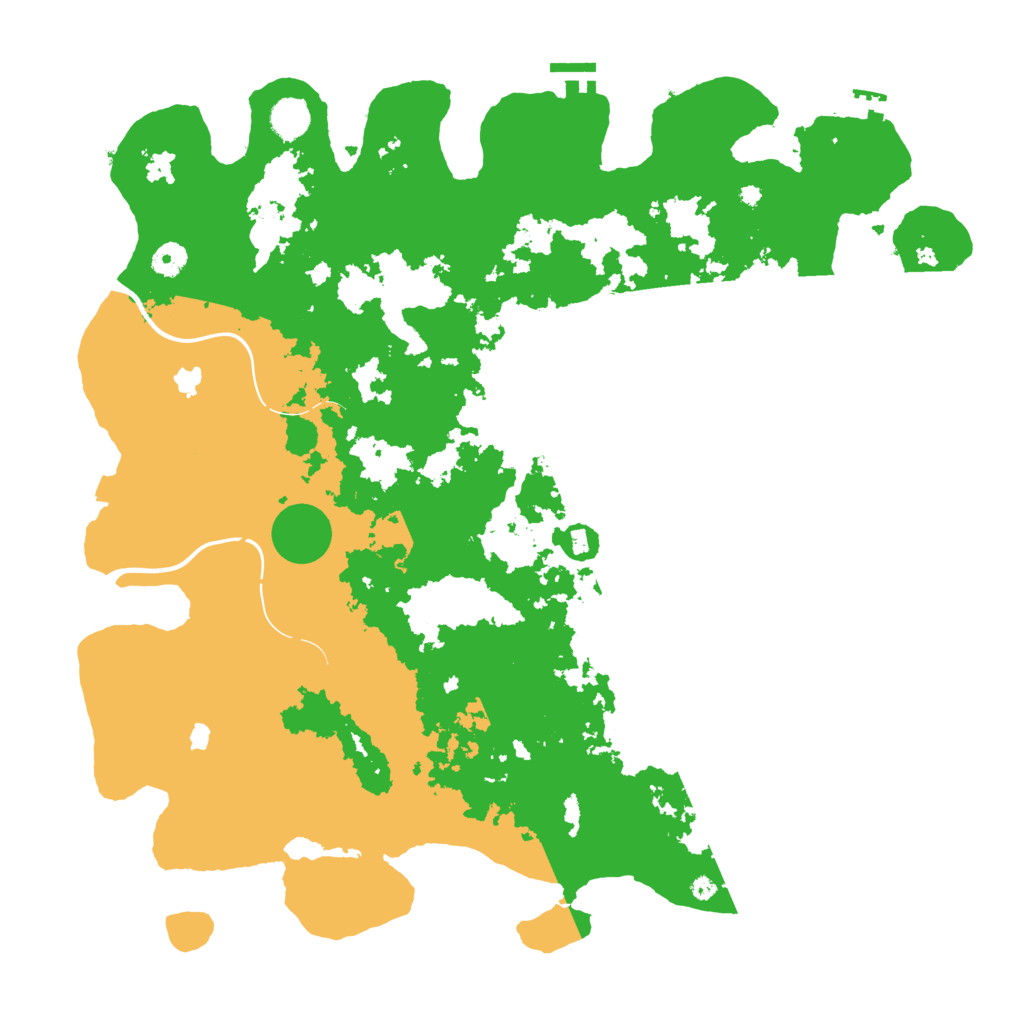 Biome Rust Map: Procedural Map, Size: 4500, Seed: 1600954026