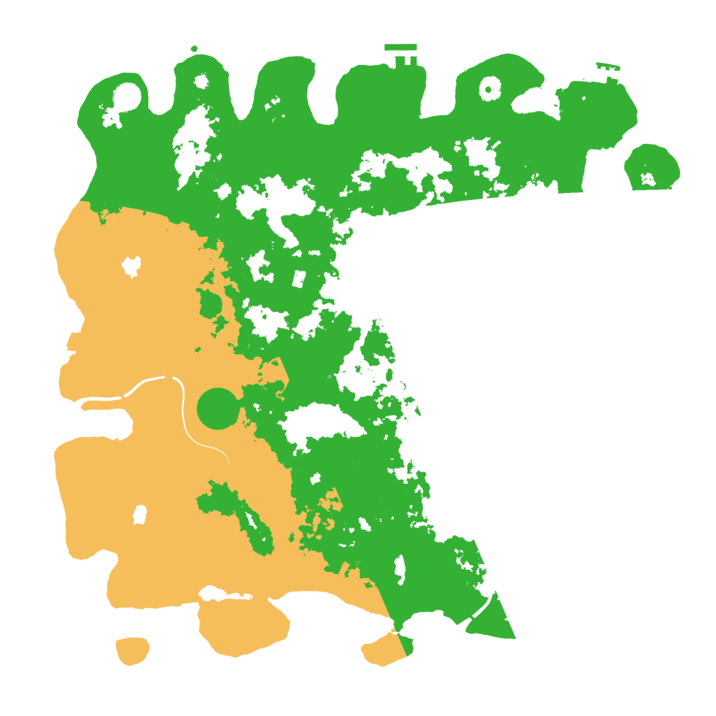 Biome Rust Map: Procedural Map, Size: 4500, Seed: 1600954026