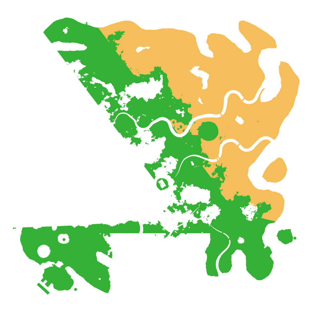 Biome Rust Map: Procedural Map, Size: 4250, Seed: 316477442