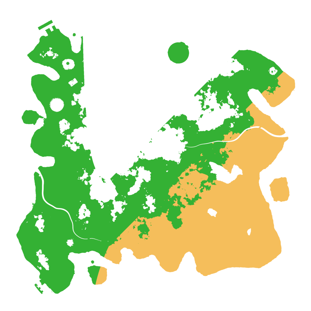 Biome Rust Map: Procedural Map, Size: 4000, Seed: 46778934