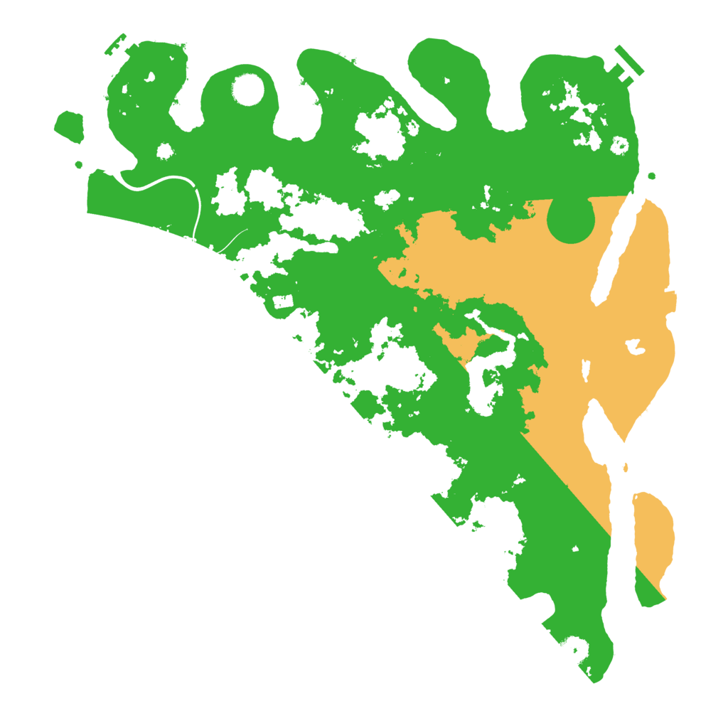 Biome Rust Map: Procedural Map, Size: 4000, Seed: 1788691490