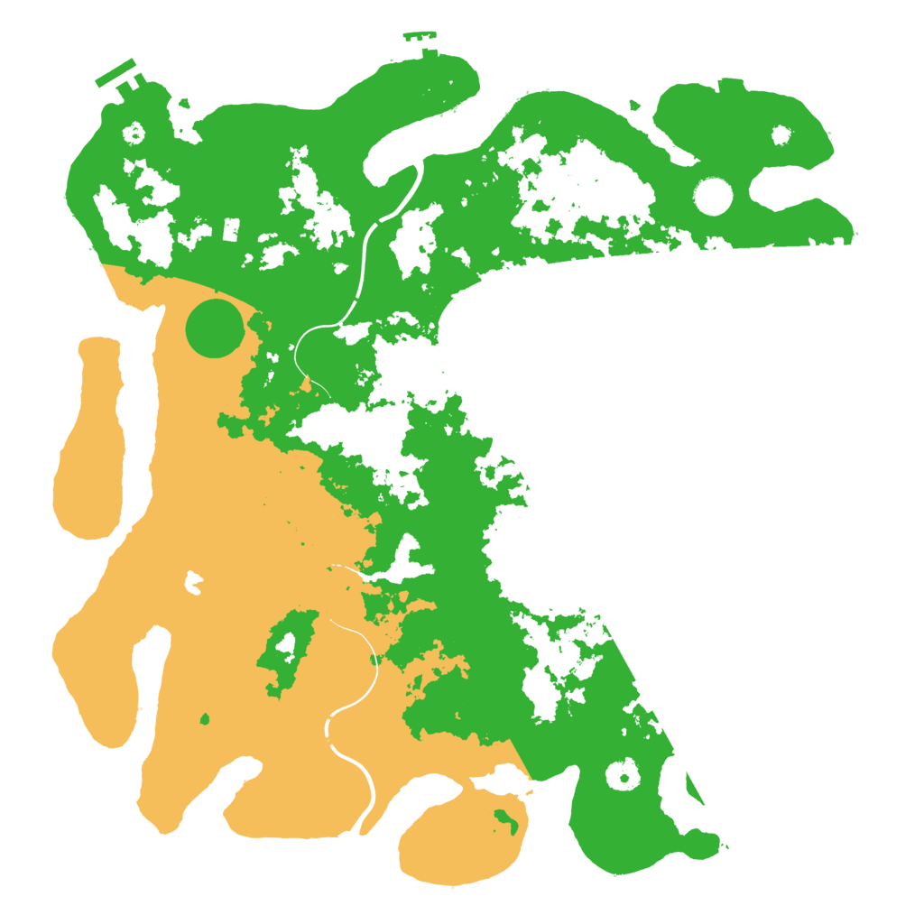 Biome Rust Map: Procedural Map, Size: 4250, Seed: 94624