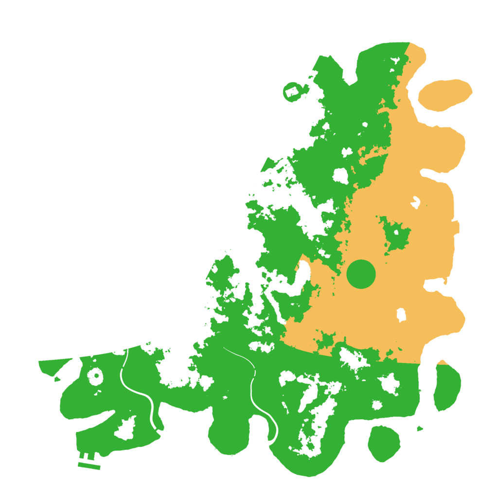 Biome Rust Map: Procedural Map, Size: 4500, Seed: 1479904518