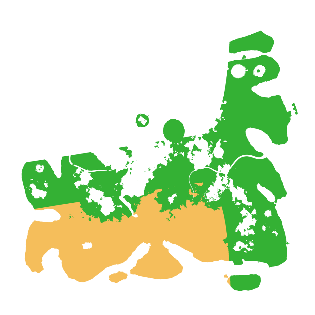 Biome Rust Map: Procedural Map, Size: 4000, Seed: 275664
