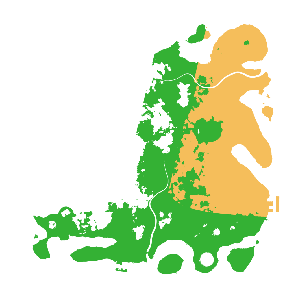 Biome Rust Map: Procedural Map, Size: 3750, Seed: 215763833