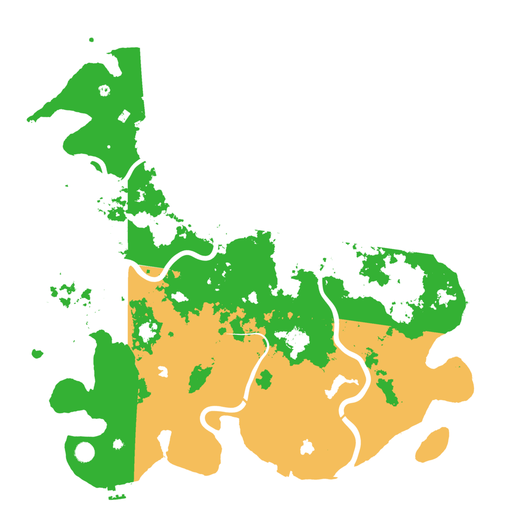 Biome Rust Map: Procedural Map, Size: 4500, Seed: 20605051