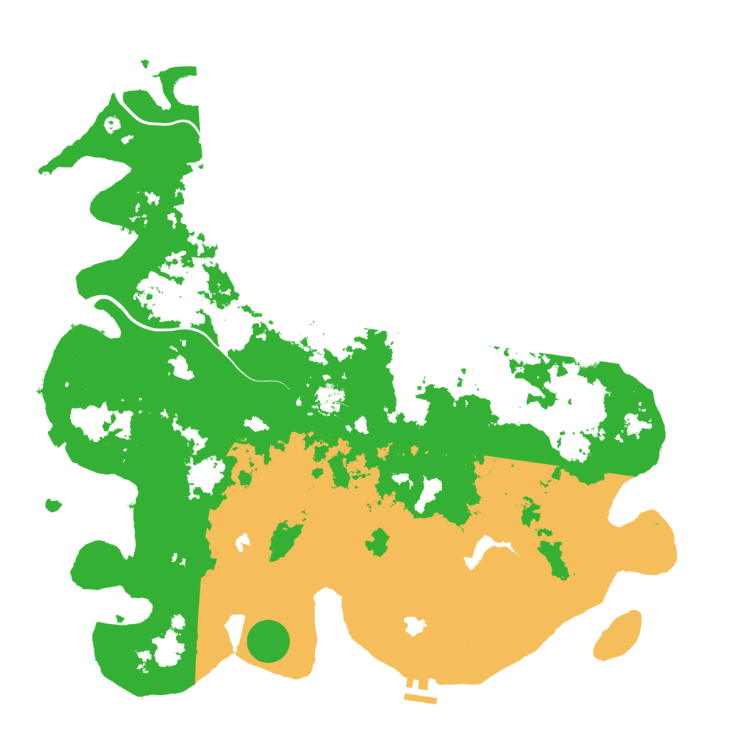 Biome Rust Map: Procedural Map, Size: 4500, Seed: 20605051