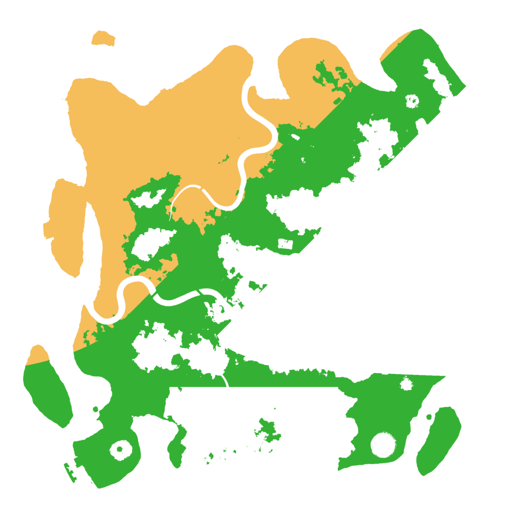Biome Rust Map: Procedural Map, Size: 3750, Seed: 161936771