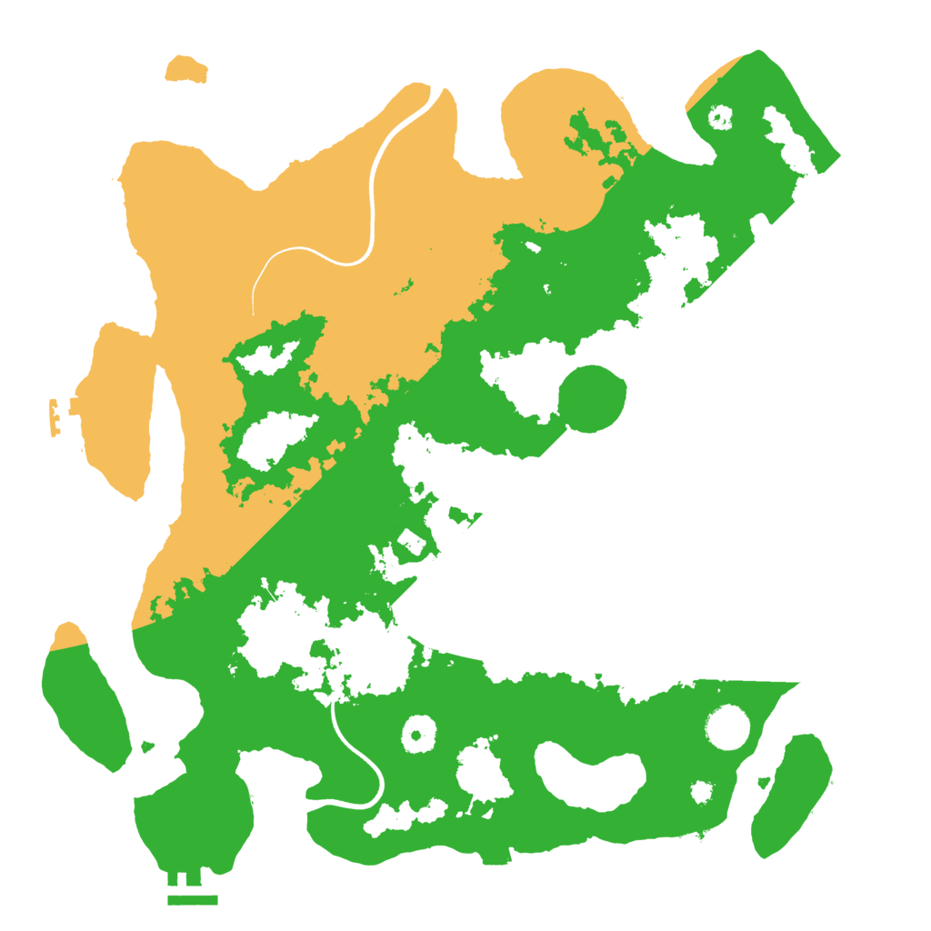 Biome Rust Map: Procedural Map, Size: 3750, Seed: 161936771